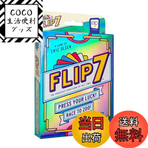 �y���������zFlip 7�A���Ȃ��̉^�Ɛ헪�������ċ��ɂ̃u�����h�A�y�[�X�̑������Ő��̂���J�[�h�Q�[���A�����Ɋw�ׁA�ȒP�ɋ����邱�Ƃ��ł��܂��B�Q�[���i�C�g�A3�l�ȏ�̃v���C���[�A
