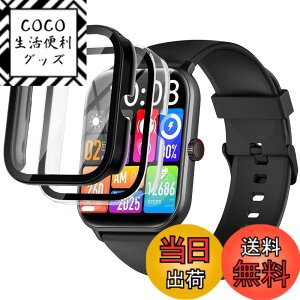 �y���������z�X�}�[�g�E�H�b�` �p �ی�P�[�X �F�F�u���b�N+�N���A�A�T�C�Y�FVialove KW105-G01/HOIBAI/Segick �t�B������̌^�P�[�X