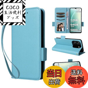 �y���������zFor Blackview WAVE 9C �p �P�[�X �J�o�[ Blackview WAVE 9C �蒠�^ ���z�^ �X�}�z�P�[�X KONXISA ���烌�U�[�[+TPU�f�� �v�̎��� �T�C�h�}�O�l�b�g�J�� �J�[�h���[ �X�^���h�@�\ �����Y�ی� 