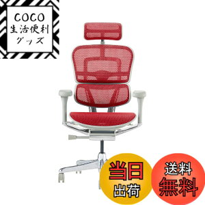 �y���������z�G���S�q���[�}��2(Ergohuman2) �I�t�B�X�`�F�A �F�F�t���[��:GRAY / ���b�V��:RED�A�T�C�Y�F�n�C�^�C�v