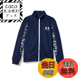 �y���������zUNDER ARMOUR(�A���_�[�A�[�}�[) �{�[�C�Y UA�g���b�N�W���P�b�g�A�E�^�[(�W���[�W) �F�FMidnight Navy / / White�A�T�C�Y�FYSM