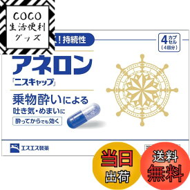 【送料無料】【指定第2類医薬品】アネロン「ニスキャップ」 サイズ：4カプセル