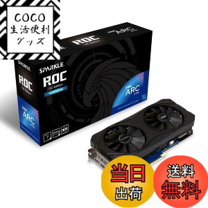 �y���������z�X�p�[�N��(Sparkle) Intel Arc A380���ڃO���t�B�b�N�J�[�h �V���O���t�@���uELF�v�V���[�Y [ �F�F�u���b�N