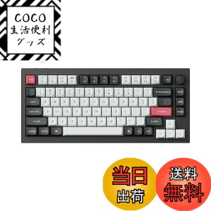 �y���������z�y�������K�i�zKeychron Q1 HE QMK���C�����X�E�J�X�^���L�[�{�[�h�A�z�[������Gateron�_�u�����[���}�O�l�b�g�X�C�b�`�A���s�b�h�g���K�[�A2.4 GHz/Bluetooth/�L���ڑ��ARGB���C�g�A�z�b