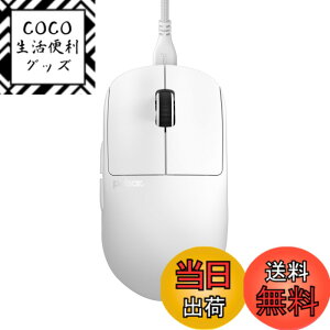 �y���������zPulsar Gaming Gears Wired �L���Q�[�~���O�}�E�X ���y�� 1ms 26000 DPI Optical Sensor PAW3395 �������K�i �F�F�z���C�g�A�T�C�Y�FMedium