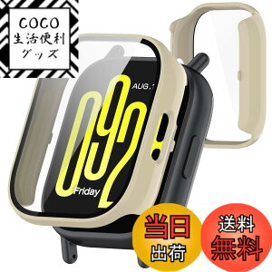 �y���������zTOORQR For �V���I�~ Redmi Watch 5 active �P�[�X �ی�J�o�[ �����^ PC+�K���X�f�� ��̌^ �S�ʕی� �w��h�~ �����ߗ� �����^ �Ռ��z�� Xiaomi Redmi Watch 5 active �J�o�[�Ή� �F�F�z���C�g