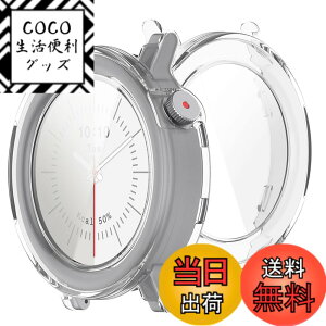 �y���������zBUITFOU For CMF Watch 3 Pro �J�o�[ CMF by Nothing Watch 3 Pro �P�[�X�Ή� �����^ PC+�K���X�f�� ��̌^ �S�ʕی� �����^ �����ȒP �ϏՌ� �����ߗ� �w��h�~ ���h�~ �F�F�N���A