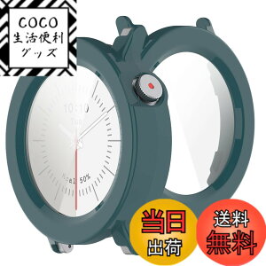 �y���������zBUITFOU For CMF Watch 3 Pro �J�o�[ CMF by Nothing Watch 3 Pro �P�[�X�Ή� �����^ PC+�K���X�f�� ��̌^ �S�ʕی� �����^ �����ȒP �ϏՌ� �����ߗ� �w��h�~ ���h�~ �F�F�O���[��