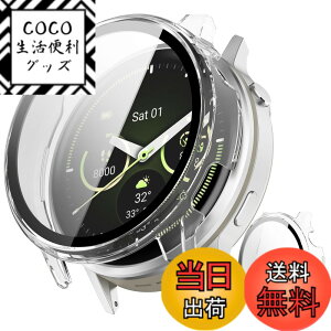 �y���������zINIAYOH For Garmin Venu 2 �J�o�[ �K�[�~�� Venu 2 �ی�P�[�X �����K���X�t�B����+���ϏՌ�PC�t���[�� ���˒ጸ �w��h�~ �y�ʃX�����݌v �F�F�N���A�A�T�C�Y�FVenu 4 41mm