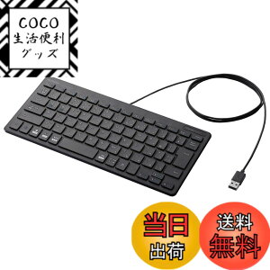 �y���������z�G���R�� �L�[�{�[�h �L�� �p���^�O���t �~�j�L�[�{�[�h �u���b�N TK-FCP096BK �F�F�u���b�N