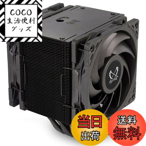 �y���������zSCYTHE �T�C�Y �T�C�h�t���[�^CPU�N�[���[ MUGEN6 BLACK EDITION �f���A���t�@�� 6mm�a�q�[�g�p�C�vx6 SCMG-6000DBE �F�F�u���b�N