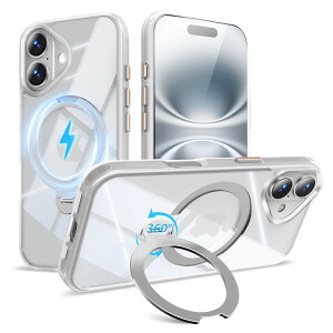 yzKWATUNG iphone 16 p P[X MagSafeΉ @\ _360x] X^ht Ot CX[d phone16p P[X magsafe cΉ ӂ16pJo[ }Olbg Ϗ