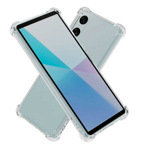 yzHy+ Xperia10 VI ϏՌ P[X SO-52E SOG14 A402SO XQ-ES44 Jo[ Xgbvz[ ČRMILKi NA Ռz|Pbg TPU P[X