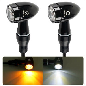 �y���������zEvermotor �o�C�N LED �E�C���J�[�FCNC �v���Z�X�A�����F�̓h���ƃA���~�j�E�������A�C�e�^�AEU�F��E�}�[�N�A�h�����x��IP67 2��/4�� (CNC�A�����A2��)