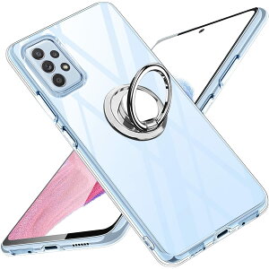 yzGalaxy A53 5G P[X NA Ot TPU SC-53C SCG15 Jo[ p ϖh~ ϏՌ ^ P[X ԍڃz_[Ή Xgbvz[t ~ h~