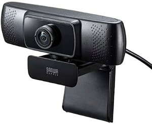 yzTTvC(Sanwa Supply) cpChYWEBJ(3mOP[u^Cv ) USBڑ 150°Lp }CN SkypeΉ ubN CMS-V43BK-3