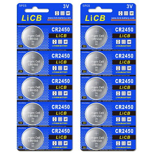 yzLiCB 10 CR2450 `E dr 3V