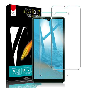 yzFor Xperia ACE III/Xperia ACE II p KXtB Ή SO-53C/SOG08/SO-41B Ɏqfލ̗p dx9H 2.5D Ռz wh~ \j[GNXyA ACE III/ACE II tیtB(2)