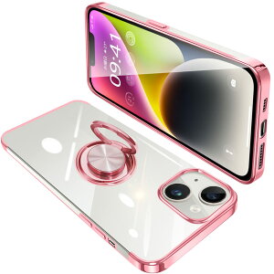 yzONETIAOLONG iPhone14 P[X Ot  ACtH14 O Jo[ ϏՌ TPU bLH 360°] X^h@\ ԍڃz_[ Xgbvz[t 6.1C`i[YS[