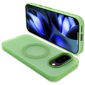 yzONETIAOLONG Google Pixel9a P[X MagSafeΉ NA ϏՌ O[O sNZ 9a }OZ[tΉ Jo[ PCw TPU X}zP[X Xgbvz[t ~ h~iO[j