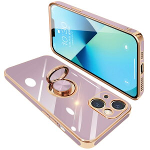 yziPhone13 Mini P[X Ot ACtH13Mini O Jo[ ϏՌ TPU bLH 360°] X^h@\ ԍڃz_[ Xgbvz[t 5.4C`ip[vj