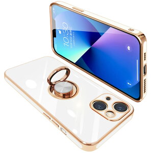 yziPhone13 P[X Ot ACtH13 O Jo[ ϏՌ TPU bLH 360°] X^h@\ ԍڃz_[ Xgbvz[t 6.1C`izCgj