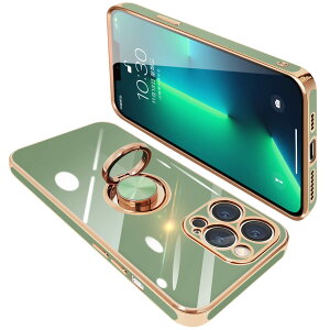 yziPhone13 Pro Max P[X Ot ACtH13promax O Jo[ ϏՌ TPU bLH 360°] X^h@\ ԍڃz_[ Xgbvz[t 6.7C`iO[j