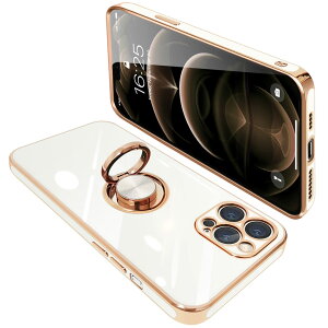 yziPhone12 pro P[X Ot ACtH12pro O Jo[ ϏՌ TPU bLH 360°] X^h@\ ԍڃz_[ Xgbvz[t 6.1C`izCgj