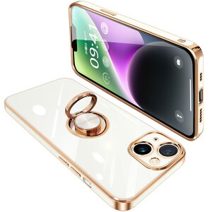 yziPhone14 P[X Ot ACtH14 O Jo[ ϏՌ TPU 360°] X^h@\ bLH ԍڃz_[ Xgbvz[t 6.1C`izCgj