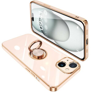 yziPhone15 Plus P[X Ot ACtH15Plus O Jo[ ϏՌ TPU 360°] X^h@\ bLH ԍڃz_[ Xgbvz[t 6.7C`isNj