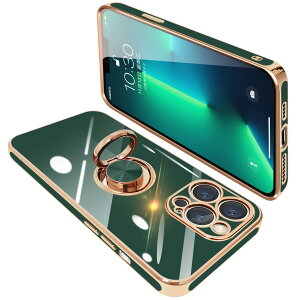 yziPhone13 Pro Max P[X Ot ACtH13promax O Jo[ ϏՌ TPU bLH 360°] X^h@\ ԍڃz_[ Xgbvz[t 6.7C`i_[NO[j