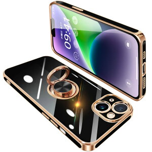 yziPhone14 Plus P[X Ot ACtH14Plus O Jo[ ϏՌ TPU 360°] X^h@\ bLH ԍڃz_[ Xgbvz[t 6.7C`iubNj