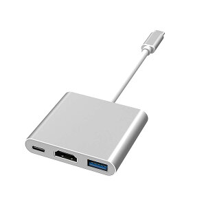 yzUSB C Type-C to HDMIA_v^[3in1 usb ^Cv c fW^AV HDMI ϊ 4K 30Hz Ή PD 87W Type C [d USB 3.0|[g ΉSamsung Galaxy S20/note 20/Surface Go/USB GEN 1&USB GEN 2foCXɂȂ RuiMi
