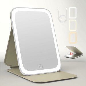 �y���������zTekstap ���C�g�t���~���[�A�v�̃P�[�X ���C�N �� ���C�g�t���A�����^�тɕ֗� �܂肽���݃~���[ LED ���ϋ��A3�F���[�h ���邳���߉\ �L���@�\ led �~���[�ATYPE-C �[�d�� ���� ��