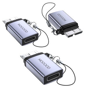 yzMOGOOD Micro B to Type CϊA_v^[ USB3.0 CX }CNBIXA_v^ }CNB USB CXf[^A_v^ Otn[hSSDhCu fW^J dbp}CNB USB Cf[^[