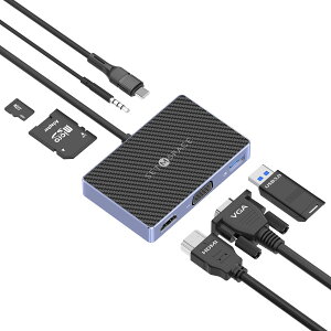 yzSETMSPACEhbLOXe[V type c 7-in-1 hbLOXe[V Type C nu USB3.0 5Gbps 4KHDMI PDhbLOXe[V A~+ABSގ ǂ i USB-A HDMI PD VAG Audio SD TF