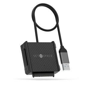 yzSETMSPACE SATA USB3.0ϊP[u 2.5C`n[hfBXNhCu HDD SSD SATA USB ϊP[u5Gbps  PCAPCA~jPCAMacbookAm[gPCȂ̃foCXɎgp2.5 C` V