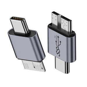 yzNFHK USB-C USB 3.1 Type C IX - Micro USB 3.0 IX f[^A_v^[ 10Gbps f[^d m[gp\R SSD fBXNp