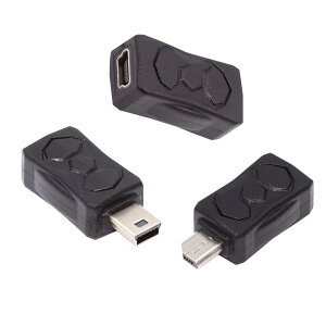 yzNFHK Micro USB 2.0 - Mini USB 5s IX-X f[^dA_v^[ 3/bg, NF-U2-006-MM