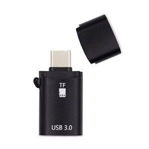 yzNFHK 10Gbps USB-C Type-C - USB 3.0 X OTG & TF Micro-SD J[h[_[A_v^[ m[gp\R ^ubg gѓdbp