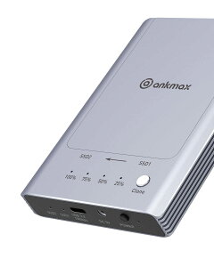 yzAnkmax NVMe M.2 fvP[^[ M2U32C fAxC ItC N[ SSD hbLO Xe[VAHsṽA~jE 2 xC USB3.2 10Gbps O SSD GN[WAL
