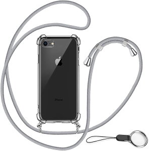 �y���������zOJBSEN iPhone SE 3/2 �p�P�[�X �A�C�t�H�� SE ��3/2���� iPhone7/8 [�X�g���b�v2��t��] ���߉\�� �V�����_�[ ������ ��|�� �R�t�� ���^ ���� PC + �y�� �V���R�� �N���A TPU�o���p�[ [�Ϗ�