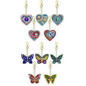 yzsiawadeky 5D_ChA[g Lbg 10 DIY L[z_[ hLbg ʃ^Cv DIY CXg[ LLr[Y ANZT[Lbg z L[y_g obO p