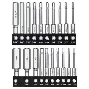 yzKIMLONTON Zp`rbgZbg S2| S60mm 6.35mmZp ˂߃hpwLTSrbg 1.5~-12~5/64C`-5/16C` 20{Zbg CpNgCXN[h