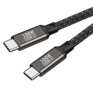 yzUSB Type C P[u (1{Zbg, 0.5m) Popolier yUSB PD3.0Ή/ 100W/5A }[dzf[^] ϋviC E-Mark`bv X}[gtHA^ubgAm[gp\R̃^C