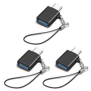 yzUSB Type C & USB ϊA_v^ 3Zbg Popolier USB3.2 Gen2 10Gbps] ^CvC ϊ OTGΉ MacBook Pro 2021 MacBook Air 2022 iPad Pro 2021 y قUSB-C@ȂǂɑΉ USB-CϊRlN^ (3, 