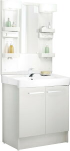 �y���������zLIXIL(���N�V��) INAX ���ʉ��ϑ� �Z�b�g D7�V���[�Y �V���O�����o�[�������� ���^�C�v ����n�d�l ���ʊ�s���A�z���C�g �Ԍ�750mm D7N5-754N/VP1W & 1�ʋ� LED ������~�߃R�[�g MD7X3-751YFJ