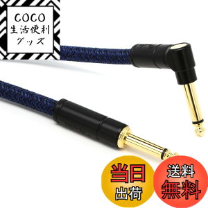 �y���������zFender �P�[�u�� 10' Angled Cable, Blue Dream 0990910073