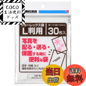 【送料無料】ハクバ HAKUBA 写真袋ショーレックス袋 Lサイズ (30枚入) 乳白色 写真を配る・送るときにしっかり保護 写真スリーブ P-S1-L