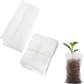 【送料無料】【BEAUTY PLAYER】不織布プランター 不織布苗ポット 100個 育苗ポット セルトレイ プランター 植栽の育成バッグ 植物成長 園芸プランター 園芸用品 保管袋 観葉植物 土 庭用 果物用 花用 野菜用 植物育成 発育促進 野菜栽培 通気性 浸透性 運搬便利 生分解性